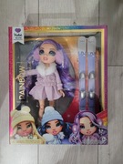 Lalka Rainbow High Violet Winter Break 