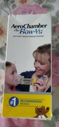 AeroChamber Plus Flow komora inhalator dziecięcy 1–5lat żółty Plus  gratis 