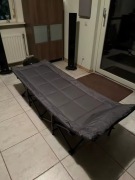 Skladane lóżko kempingowe z poduszka 200 kg solidne 190x65