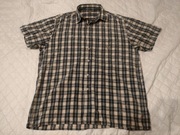 Koszula w kratę, krótki rękaw - L - Reserved