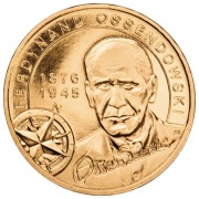 2 zł Polscy podróżnicy i badacze - Ferdynand Ossendowski worek mennicz 2011
