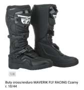 Buty motocyklowe Fly Racing Maverik czarne 10/44