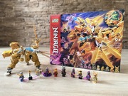 LEGO NINJAGO 71774 - Złoty Ultra Smok Lloyda - JAK NOWY - KOMPLETNY 100%