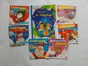 7 nowych książeczek: Prezent dla Mikołaja, Zgadywanie, Malowanie