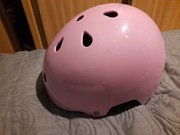 Decarhlon, różowy kask, r. 54