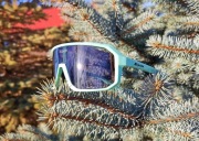 Okulary sportowe fotochromowe UV Unisex miętowe /#22