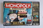 HASBRO MONOPOLY ULTIMATE BANKING, ANGIELSKA WERSJA, KOMPLET, UNIKAT