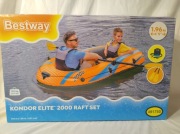 Bestway Ponton Dwuosobowy Z Pompką I Wiosłami 