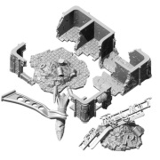 Fallout: Wasteland Warfare Ruined Red Rocket + Bonusy