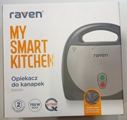 Opiekacz do kanapek Sandwicz RAVEN ES003X 750W
