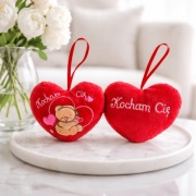 Serduszka poduszki maskotki ozdoby zawieszki pluszowe serca