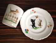 Kolekcjonerski zestaw PRL | "Kotki" | Chodzież & Bogucice | vintage