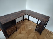 Biurko narożne loft