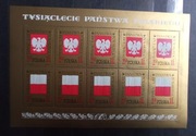 Znaczk Tysiąclecie Państwa Polskiego Ark Fi 1543 -1544 stan**  z 1966 r.