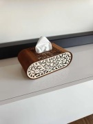 Drewniane Pudełko na Chusteczki / Chustecznik / Serwetnik