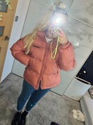 Kurtka puchowa Napapijri różowa