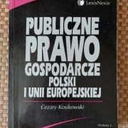 Publiczne prawo gospodarcze Polski i UE 