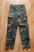Spodnie bojówki taktyczne Fostex Combat Ranger BDU Woodland r. XS Regular
