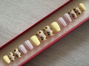 Ręcznie malowane sztuczne paznokcie,press on nails