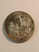 5 dolar.2000r.Odkrycie Ameryki Krzysztof Kolumb 1492r. Republika Liberii
