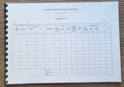 Podatkowa Księga Przychodów i Rozchodów format A4