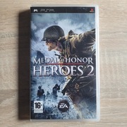 MEDAL OF HONOR HEROES 2 PSP GRA ANGIELSKIE WYDANIE IDEALNY STAN