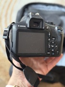 Lustrzanka Canon EOS 1300D+ torba + obiektyw + karta pamięci 16GB