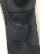Sukienka mała czarna asymetryczna ZARA 38