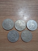 Monety 100 zł z lat 1984-1990