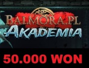 BALMORA AKADEMIA (20.03.2026) 50.000 WON 50K 50KW LEGIT 100% EXPRESS