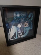 Skarbonka drewno prezent 