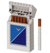 kreatywne pudełko na papierosy klocki zestaw Recessed Filter