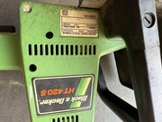 elektryczne nożyce maszyna do żywopłotu 400W black decker