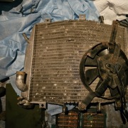 Kawasaki ninja zx6r 98-02  chlodnica 