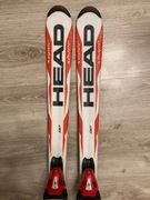 Narty 137, buty 23cm 36.5, kijki 110