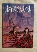 Miasto psów, t.1. Rebelka, z rysunkiem. Sygnowany.