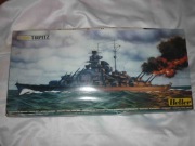 Heller 81079 pancernik Tirpitz 1:400