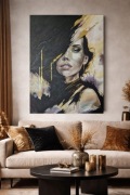 Kobiecy portret do nowoczesnego wnętrza, 80x60cm