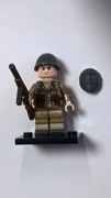 Figurka żołnierza włoskiego z bronią WW2 kompatybilne z Lego, Cobi