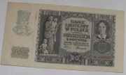 Banknot 20  zł Polska 1940 r GG  K 1092329 stan 3+