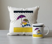 Gapiszon PRL retro prezent stare bajki polskie dobranocka zestaw Poduszka 