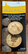 Folder NBP 2011 -  Poznań Miasta w Polsce 2 zł GN