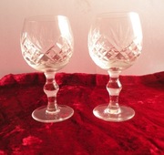 2 GRAWEROWANE KIELISZKI DO CZERWONEGO WINA