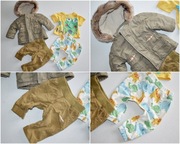 30 szt wyprawka CHŁOPIEC 0-6 m firmówki ŚLICZNE