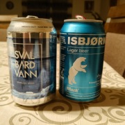 Puszka piwo Spitsbergen Svalbard Becks 5 l i Żygulewskoje Strella