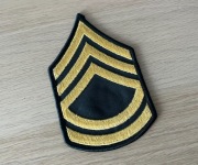 Naszywka - US Army - Sergeant First Class E-7 (SFC) - 1 szt