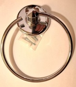 Obręcz/ Wieszak na ręczniki  chrom srebrny