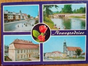 Nowogrodziec pocztówka PRL 1978 r
