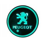 PODSTAWKA LED POD KUBEK NAPOJE Z LOGO PEUGEOT