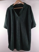 Efektowna bluzka damska F&F błyszcząca na święta sylwester r. 44